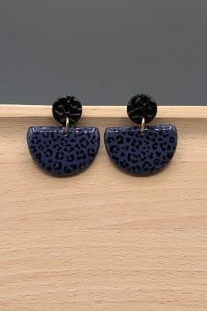 Boucles d'oreilles Charlette bleu