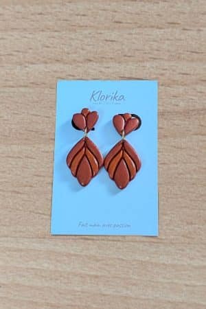 Boucles d’oreilles Sienna Cuivre