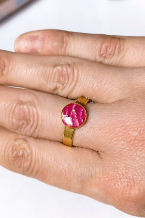 Bague Alizéa Fuchsia